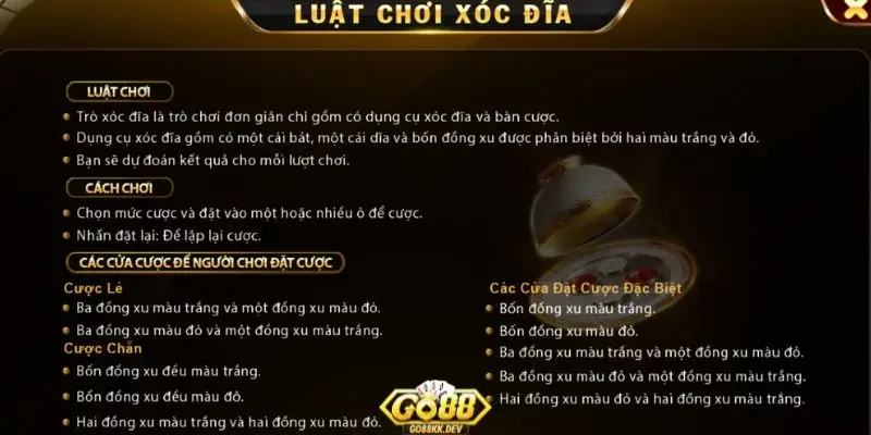 bí quyết đặt cược Xóc Đĩa Go88 Tại sao bạn nên tham gia cá cược xóc đĩa trực tuyến?