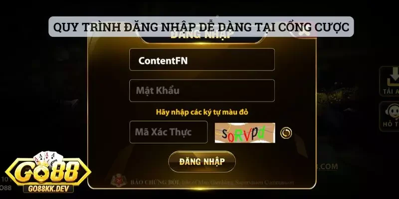Trang Chủ Go88 - Cổng Game Đổi Thưởng Uy tín Hàng Đầu Việt Nam 19 Quy trình đăng nhập dễ dàng tại cổng cược Go88