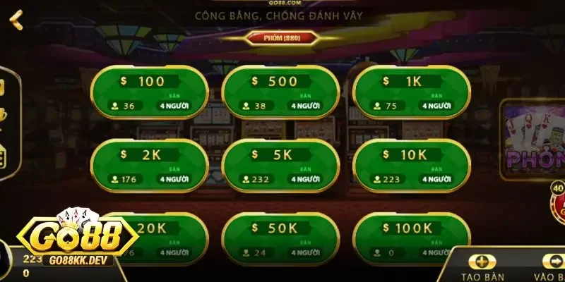 Tài khoản Tâm68 bất bại 10 bàn cược Phỏm Go88 rinh về túi 130 triệu Tài khoản Tâm68 bất bại 10 bàn cược Phỏm Go88 rinh về túi 130 triệu