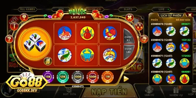 Anh Tuyen01 bùng nổ tại Bầu Cua Go88, thu về 180 triệu tiền thưởng Anh Tuyen01 bùng nổ tại Bầu Cua Go88, thu về 180 triệu tiền thưởng