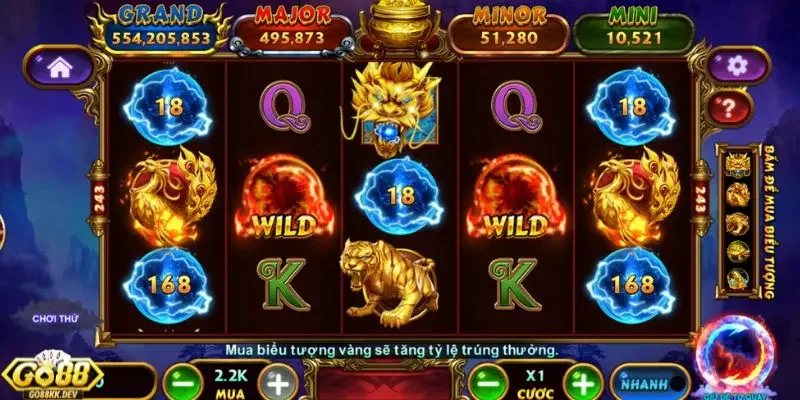 mẹo quay hũ Kho Báu Tứ Linh Go88 Tổng quan về trò chơi nổ hũ Kho Báu Tứ Linh đặc sắc