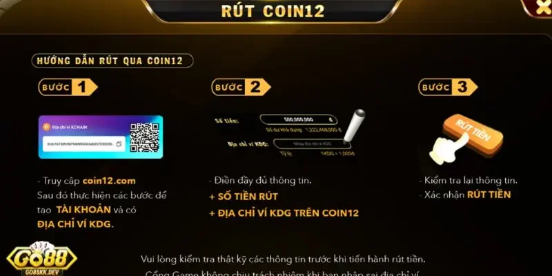 rút tiền Go88 Những điều cần lưu ý khi rút tiền Go88 để tránh rủi ro