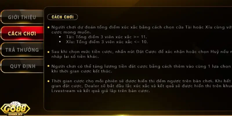 Tài Xỉu Go88 có uy tín không Đánh giá của người chơi về tài xỉu Go88 có uy tín không?